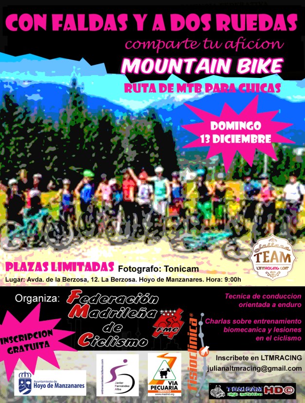 Con faldas y a dos ruedas